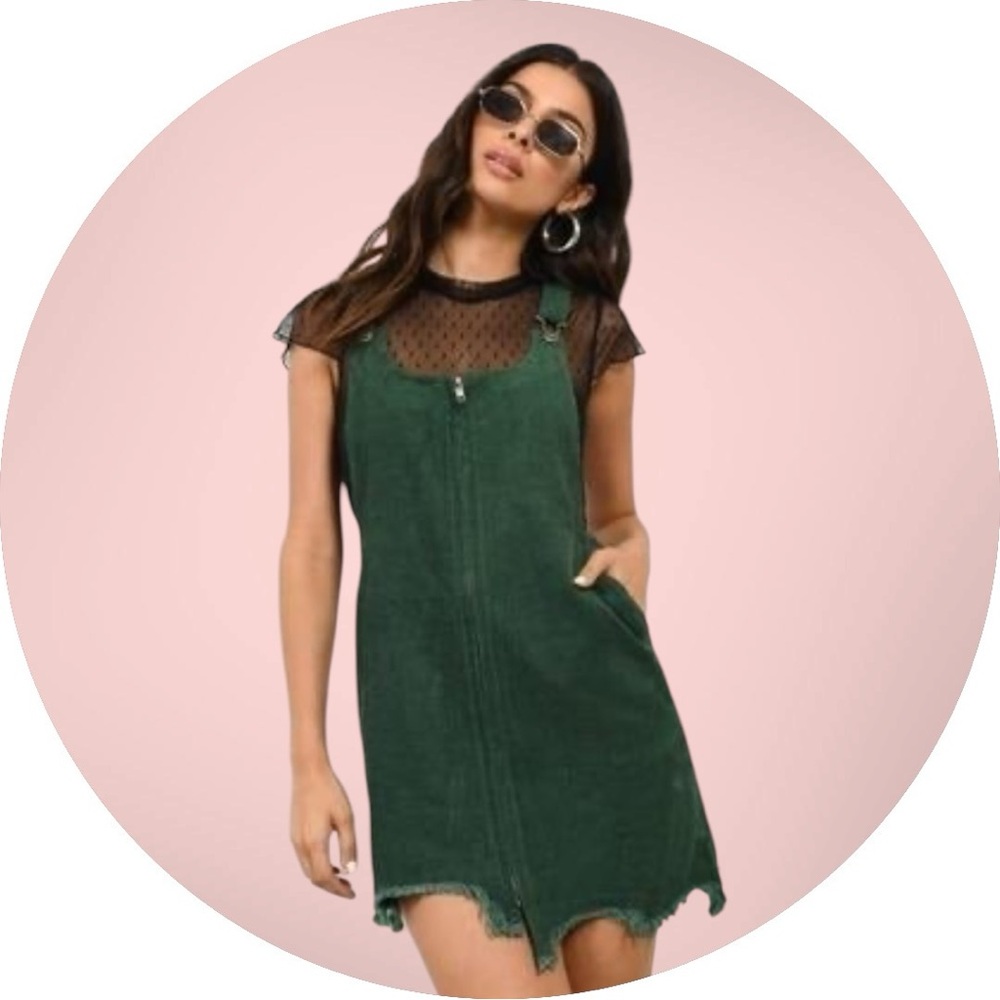Overalls - Distressed Skirt
